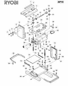 Buy A Ryobi AP10 Spare part or Replacement part for Your Planers and Fix Your Machine Today